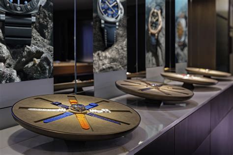 Panerai opened its first worldwide watch accessories room at its 